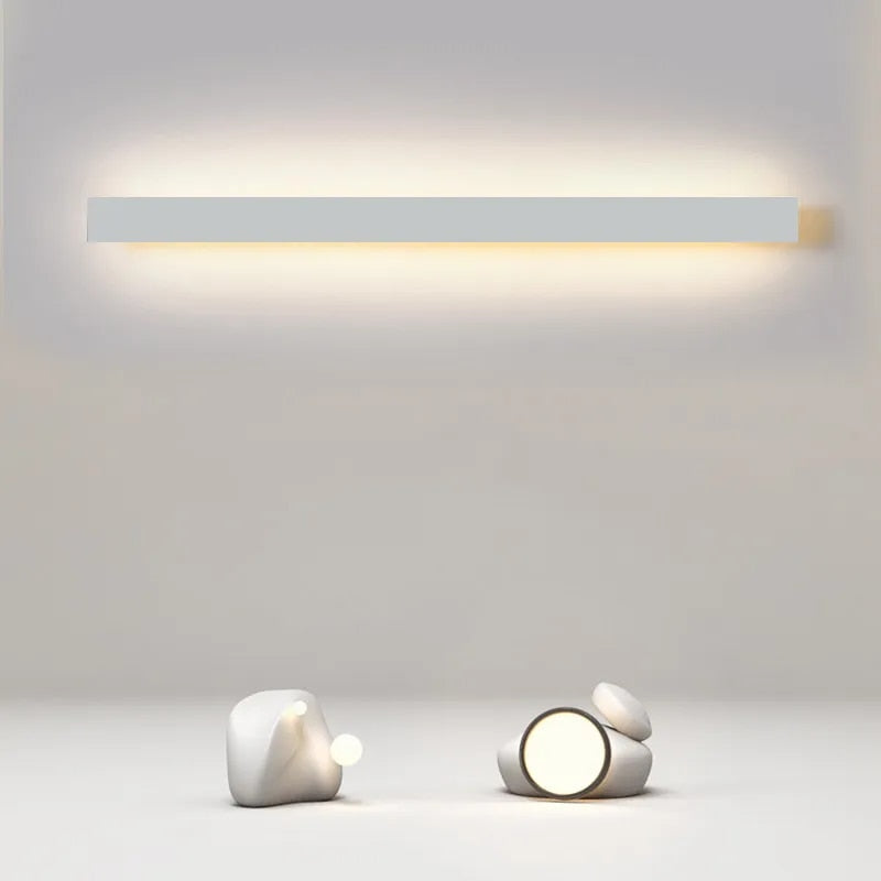 Luminate Living - Simplicity - Wall-mounted nordic minimalistic light fixture. Scandinavian design, nordic tradition of simplicity and functionality.